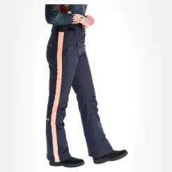Rehall, Leila-R Pantalon De Ski Femmes Navy Bleu -ColourWear Soldes rehall leila r ba skibroek gevoerd dames navy blauw BA21reh141a BI 04