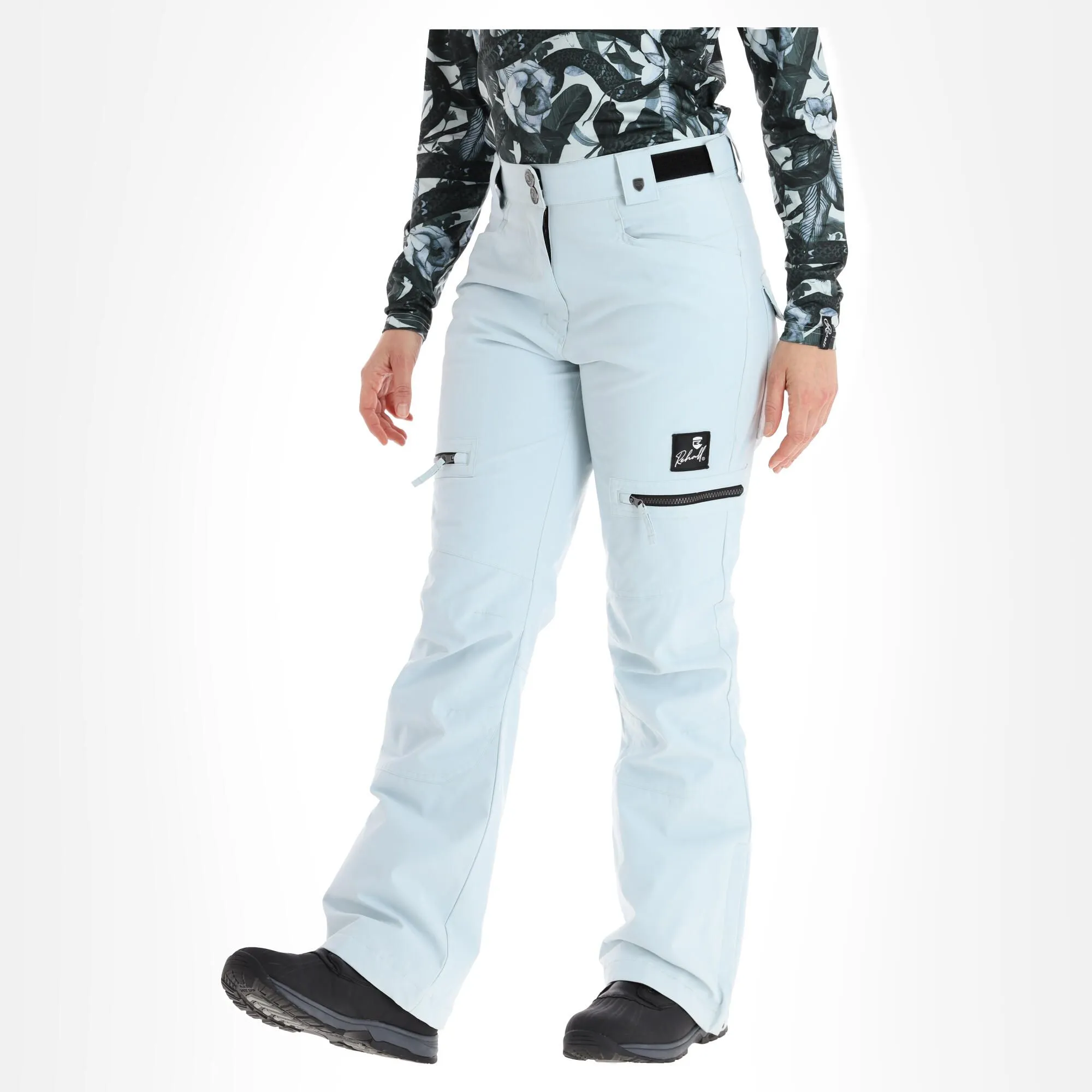 Rehall, Lise-R Pantalon De Ski Femmes Ice Bleu 3 Rehall, Lise-R Pantalon De Ski Femmes Ice Bleu