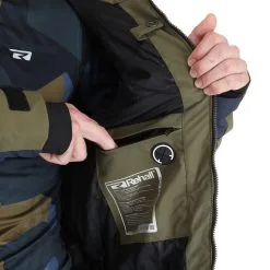 Rehall, Lord-R Veste De Ski Hommes Olive Night Vert -ColourWear Soldes rehall lord r aa jas gevoerd heren olive night groen 22rehal106v2 BI 08