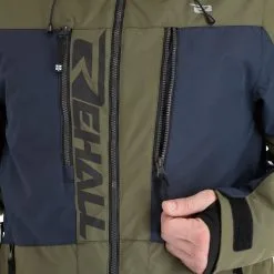 Rehall, Lord-R Veste De Ski Hommes Olive Night Vert -ColourWear Soldes rehall lord r aa jas gevoerd heren olive night groen 22rehal106v2 BI 09