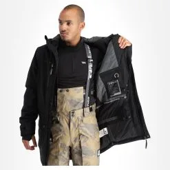 Rehall, Mason-R Veste De Ski Hommes Noir -ColourWear Soldes rehall mason r aa jas gevoerd heren zwart AA11reh106a BI 05