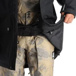 Rehall, Mason-R Veste De Ski Hommes Noir -ColourWear Soldes rehall mason r aa jas gevoerd heren zwart AA11reh106a BI 09