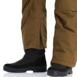 Rehall, Poker-R Pantalon De Ski Hommes Dessert Palm Brun -ColourWear Soldes rehall poker r ba skibroek gevoerd heren dessert palm bruin 22rehal111v3 BI 05