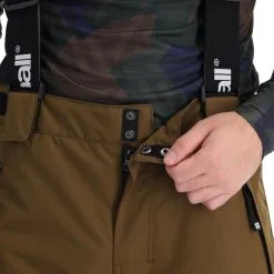 Rehall, Poker-R Pantalon De Ski Hommes Dessert Palm Brun -ColourWear Soldes rehall poker r ba skibroek gevoerd heren dessert palm bruin 22rehal111v3 BI 08