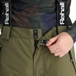 Rehall, Poker-R Pantalon De Ski Hommes Olive Night Vert 15 Rehall, Poker-R Pantalon De Ski Hommes Olive Night Vert -ColourWear Soldes rehall poker r ba skibroek gevoerd heren olive night groen 22rehal111v1 BI 05