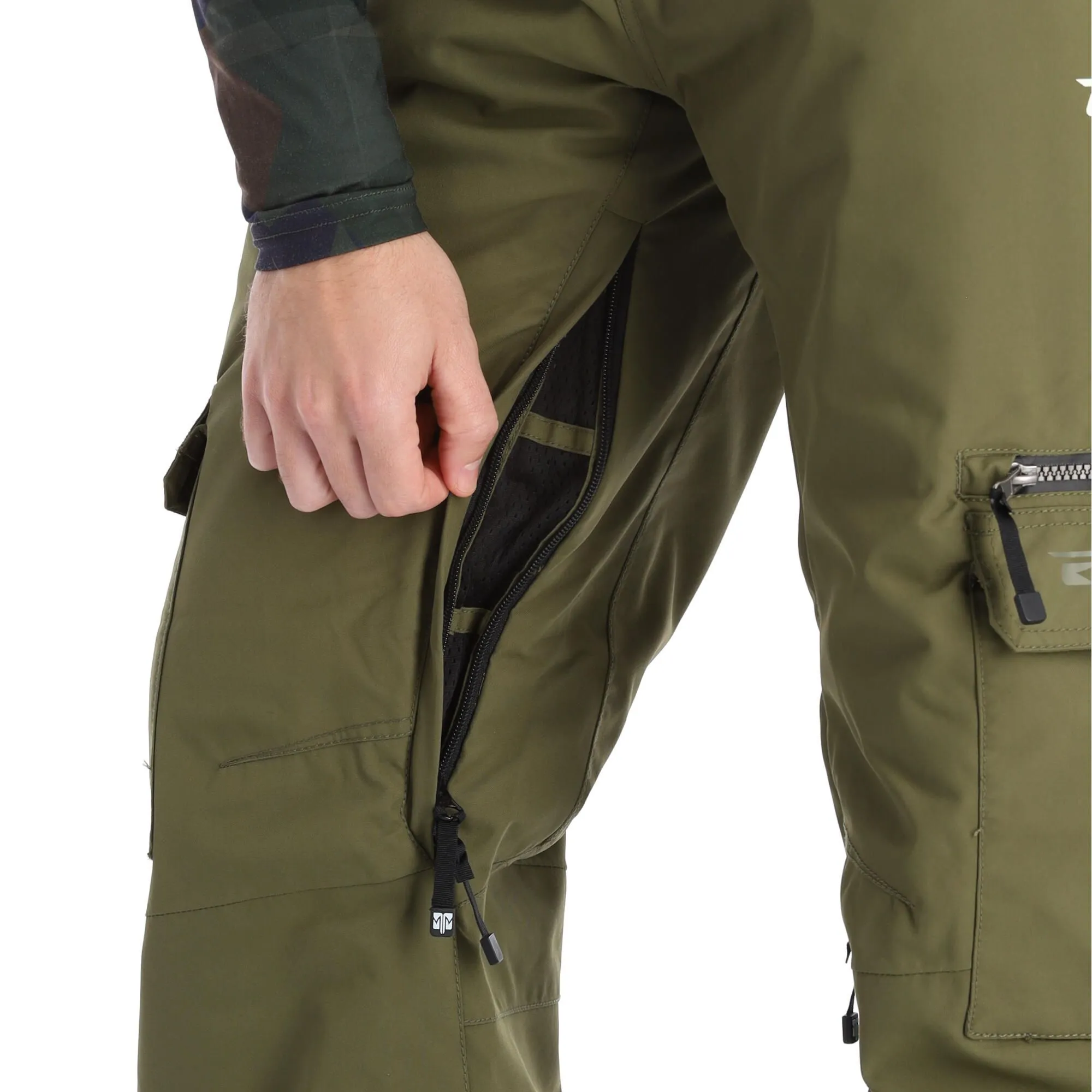 Rehall, Poker-R Pantalon De Ski Hommes Olive Night Vert 9 Rehall, Poker-R Pantalon De Ski Hommes Olive Night Vert – Image 7