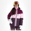 Rehall, Ricky-R Veste De Ski Femmes Dark Violet -ColourWear Soldes rehall ricky r aa jas gevoerd dames dark paars 22rehal140v5 BI 02
