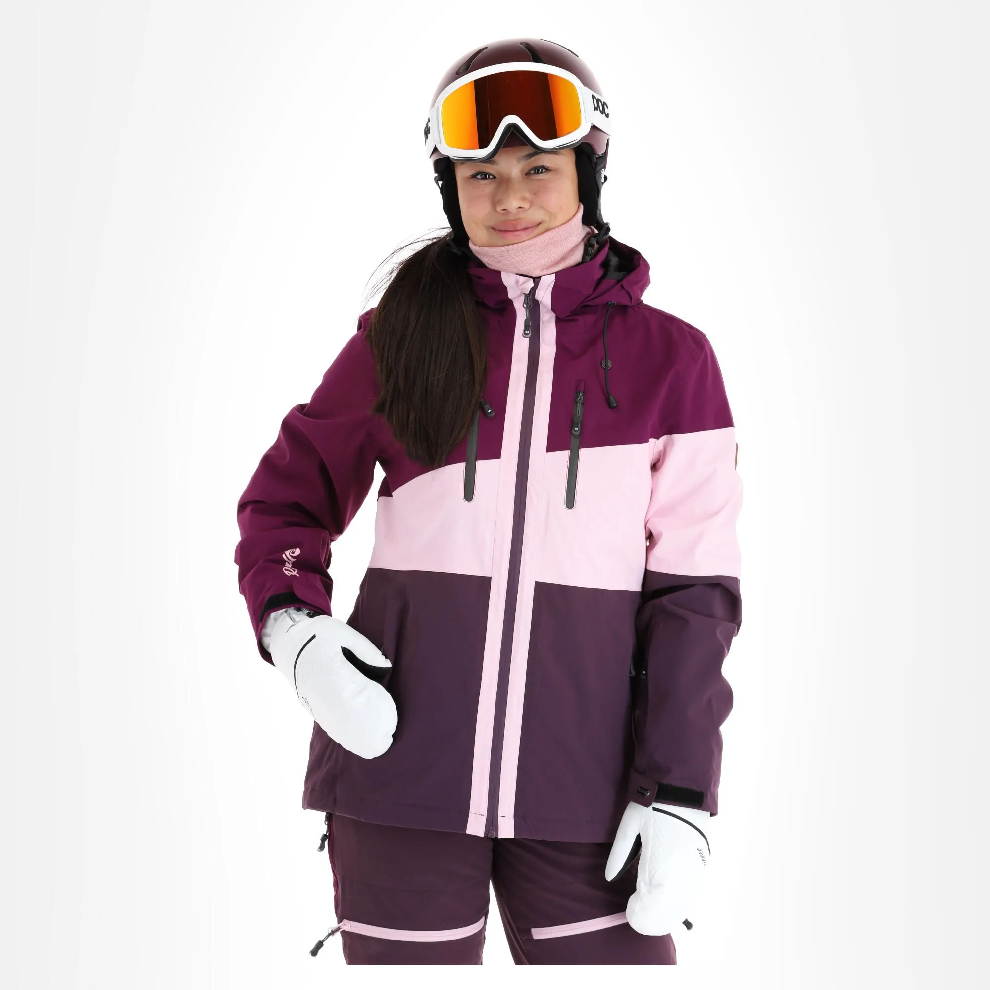 Rehall, Ricky-R Veste De Ski Femmes Dark Violet 3 Rehall, Ricky-R Veste De Ski Femmes Dark Violet