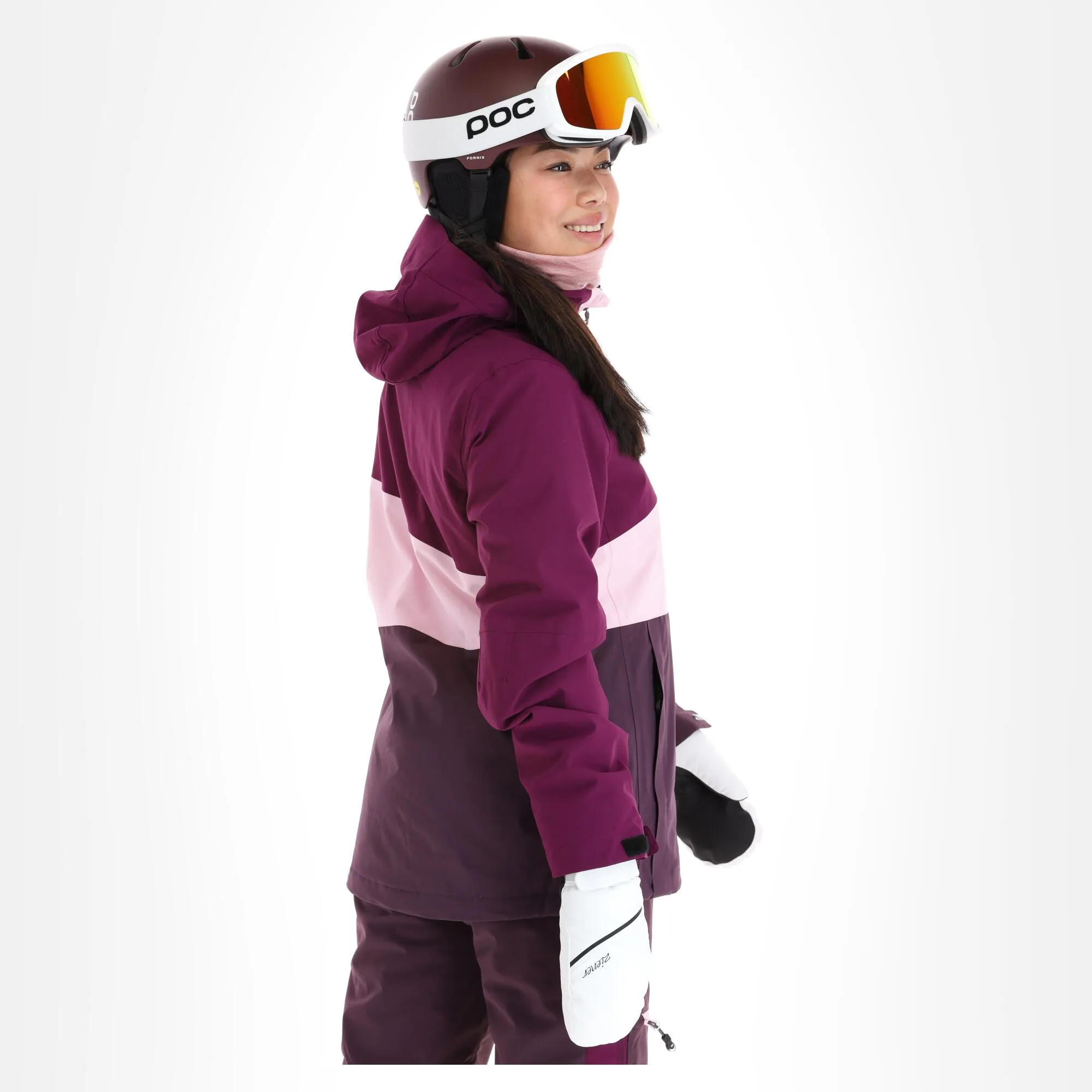 Rehall, Ricky-R Veste De Ski Femmes Dark Violet 4 Rehall, Ricky-R Veste De Ski Femmes Dark Violet – Image 2