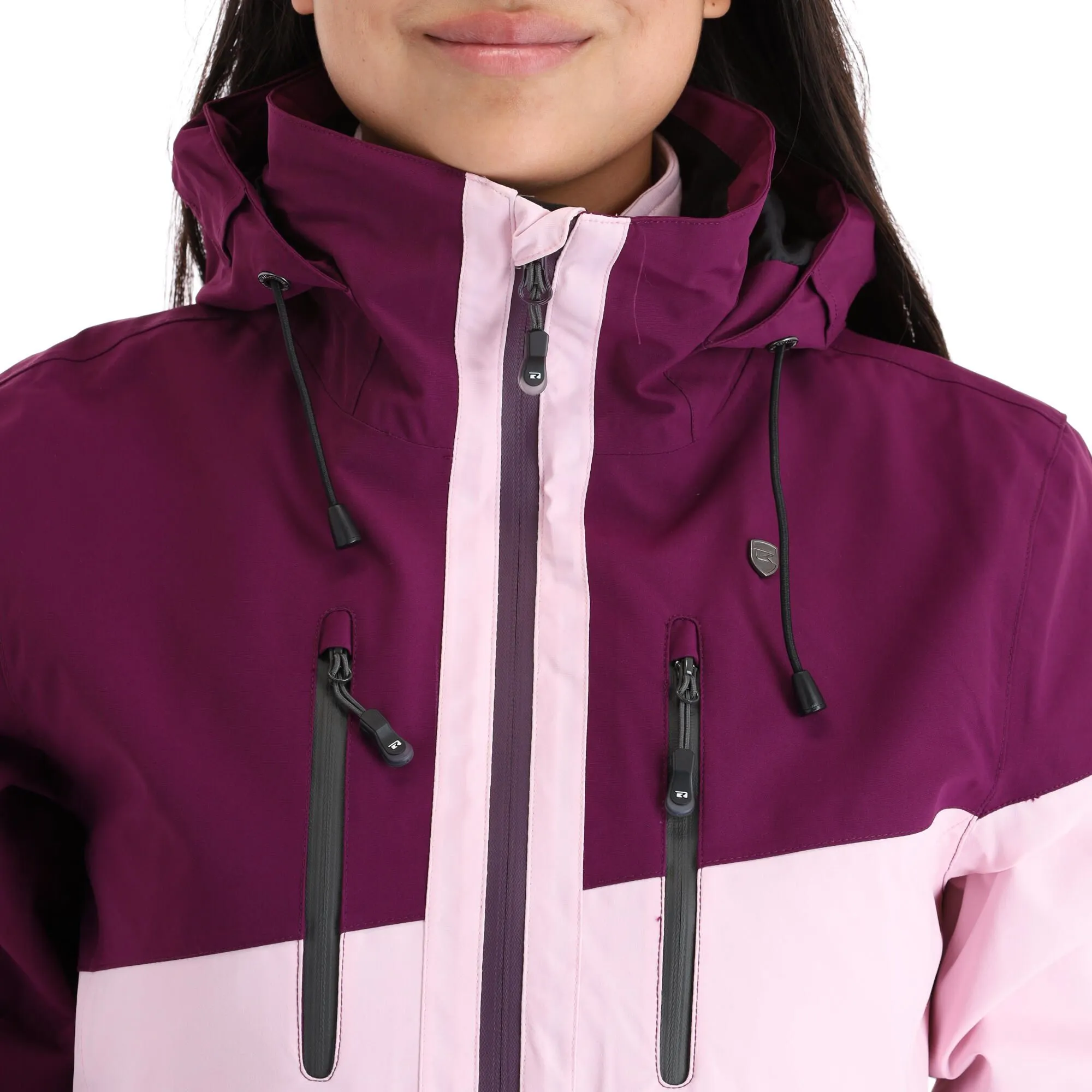 Rehall, Ricky-R Veste De Ski Femmes Dark Violet 12 Rehall, Ricky-R Veste De Ski Femmes Dark Violet – Image 10