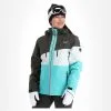 Rehall, Ricky-R Veste De Ski Femmes Graphite Gris -ColourWear Soldes rehall ricky r aa jas gevoerd dames graphite grijs 22rehal140v2 BI 02