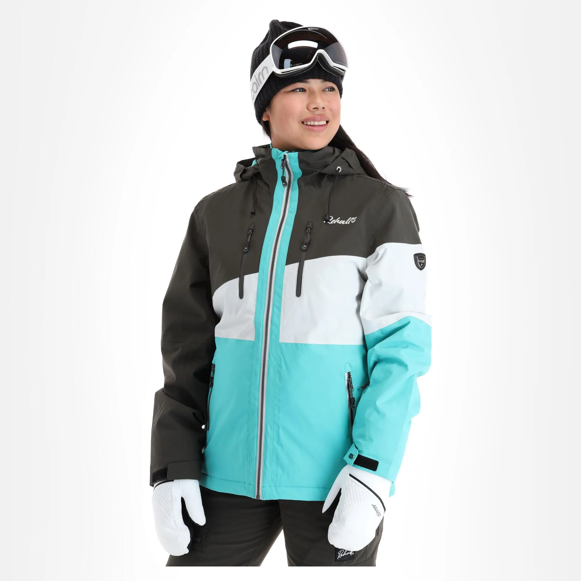 Rehall, Ricky-R Veste De Ski Femmes Graphite Gris 3 Rehall, Ricky-R Veste De Ski Femmes Graphite Gris