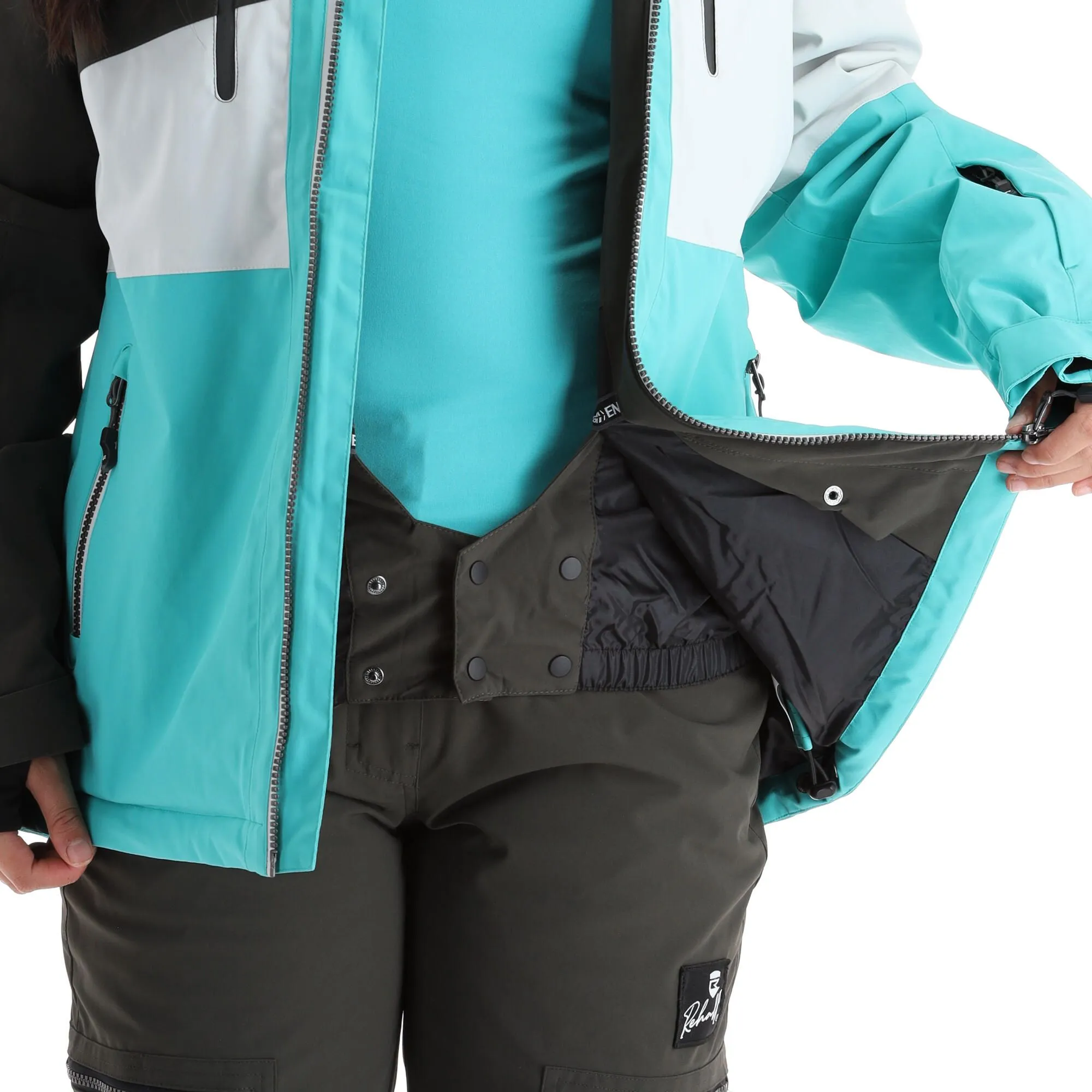 Rehall, Ricky-R Veste De Ski Femmes Graphite Gris 8 Rehall, Ricky-R Veste De Ski Femmes Graphite Gris – Image 6