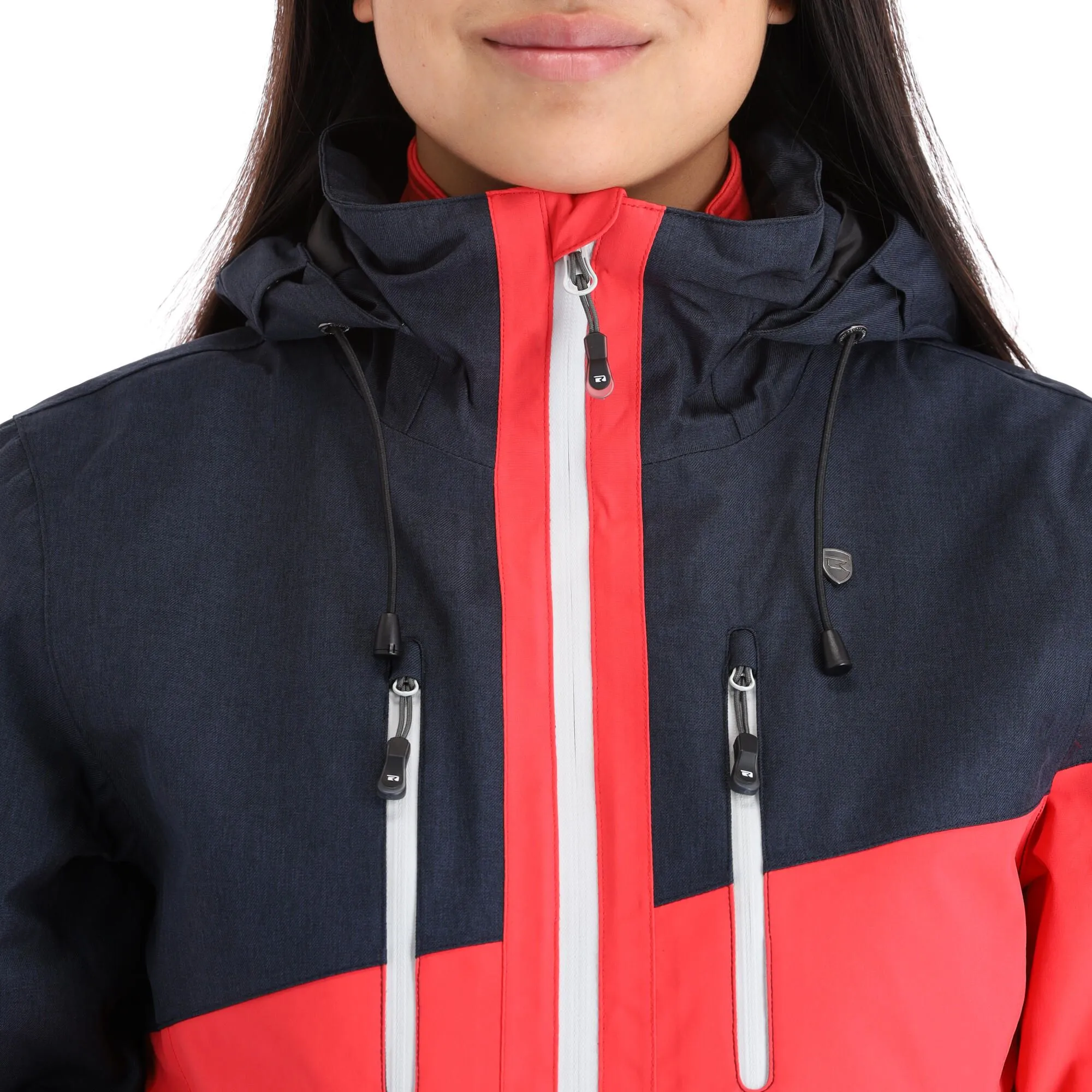 Rehall, Ricky-R Veste De Ski Femmes Jeans Bleu 9 Rehall, Ricky-R Veste De Ski Femmes Jeans Bleu – Image 7