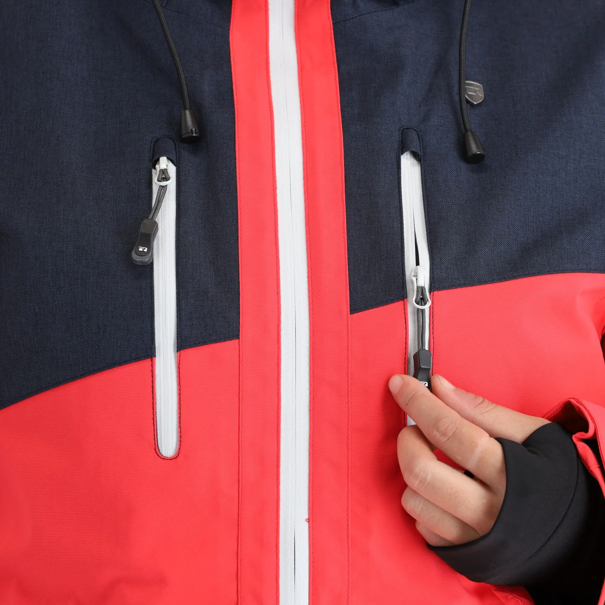 Rehall, Ricky-R Veste De Ski Femmes Jeans Bleu 10 Rehall, Ricky-R Veste De Ski Femmes Jeans Bleu – Image 8