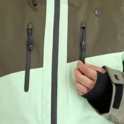 Rehall, Ricky-R Veste De Ski Femmes Olive Vert -ColourWear Soldes rehall ricky r aa jas gevoerd dames olive groen 22rehal140v1 BI 11