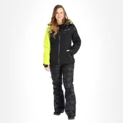 Rehall, Stormy-R Veste De Ski Femmes Lime Noir, Vert