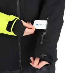 Rehall, Stormy-R Veste De Ski Femmes Lime Noir, Vert -ColourWear Soldes rehall stormy r ski jas dames lime groen zwart AA20reh031b BI 06