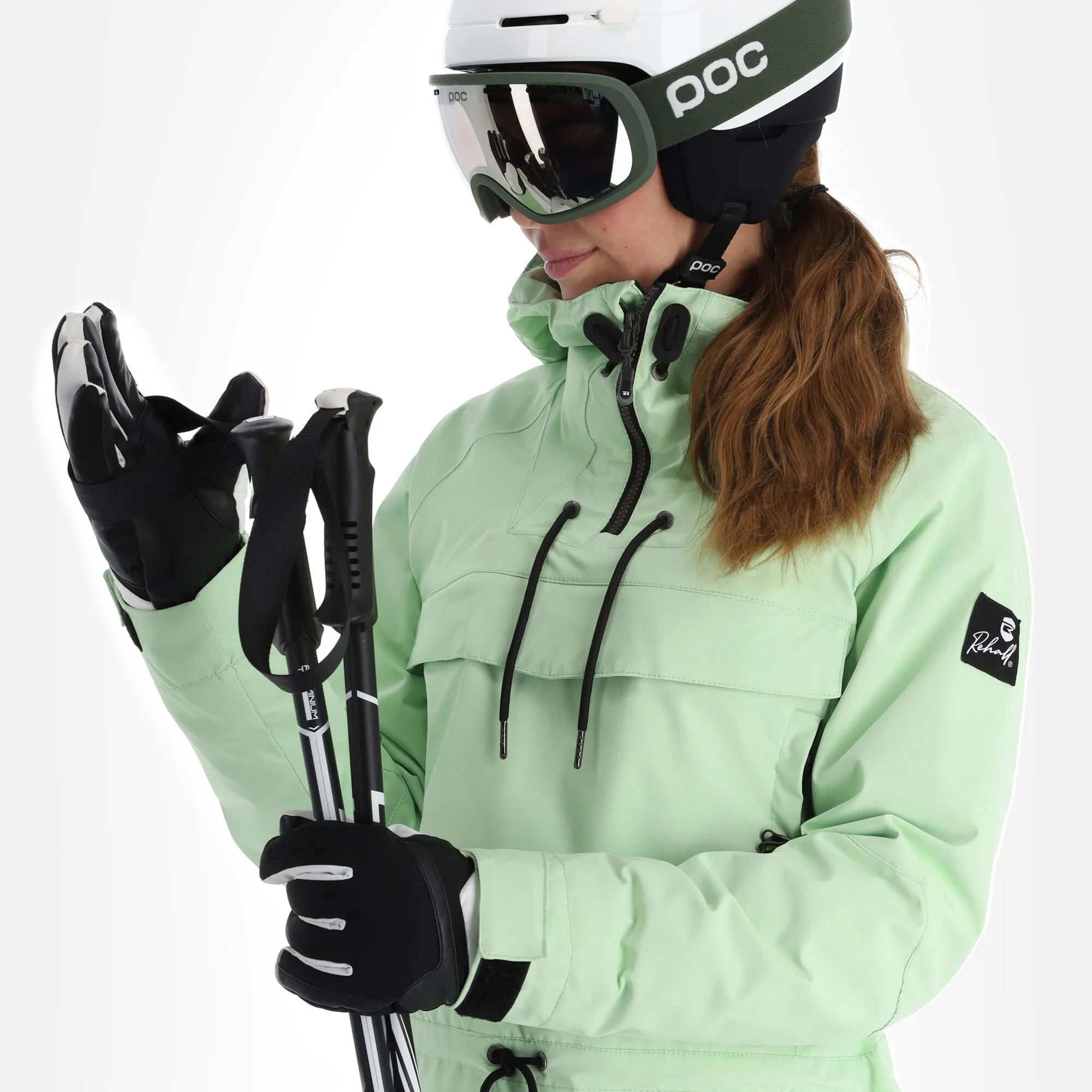 Rehall, Ziva-R Anorak D'hiver Femmes Pastel Vert 6 Rehall, Ziva-R Anorak D'hiver Femmes Pastel Vert – Image 4