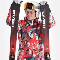 Rehall, Ziva-R Anorak D'hiver Femmes Stars Coral Rose -ColourWear Soldes rehall ziva r af anorak dames stars coral roze 22rehal144v4 BI 05