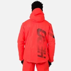 Rossignol, Hero Course Veste De Ski Hommes Neon Rouge