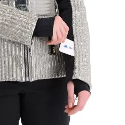 Rossignol, Maddy-Star Sl Jc De Castelbajac Veste De Ski Femmes Argent -ColourWear Soldes rossignol maddy star sl jc de castelbajac aa jas gevoerd dames 22rossi104v1 BI 09