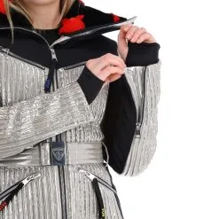 Rossignol, Maddy-Star Sl Jc De Castelbajac Veste De Ski Femmes Argent -ColourWear Soldes rossignol maddy star sl jc de castelbajac aa jas gevoerd dames 22rossi104v1 BI 10