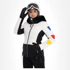 Rossignol, Twins Down Jc De Castelbajac Veste De Ski Femmes Blanc