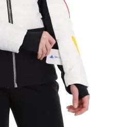 Rossignol, Twins Down Jc De Castelbajac Veste De Ski Femmes Blanc -ColourWear Soldes rossignol twins down jc de castelbajac aa jas gevoerd dames wit 22rossi106v1 BI 08