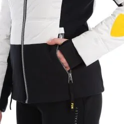 Rossignol, Twins Down Jc De Castelbajac Veste De Ski Femmes Blanc -ColourWear Soldes rossignol twins down jc de castelbajac aa jas gevoerd dames wit 22rossi106v1 BI 11