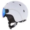 Sinner, Titan Visor Casque De Ski Avec Visière Unisexe Matte Blanc