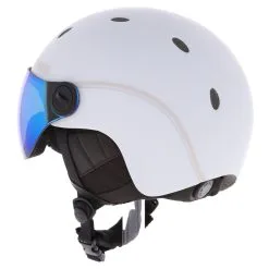 Sinner, Titan Visor Casque De Ski Avec Visière Unisexe Matte Blanc