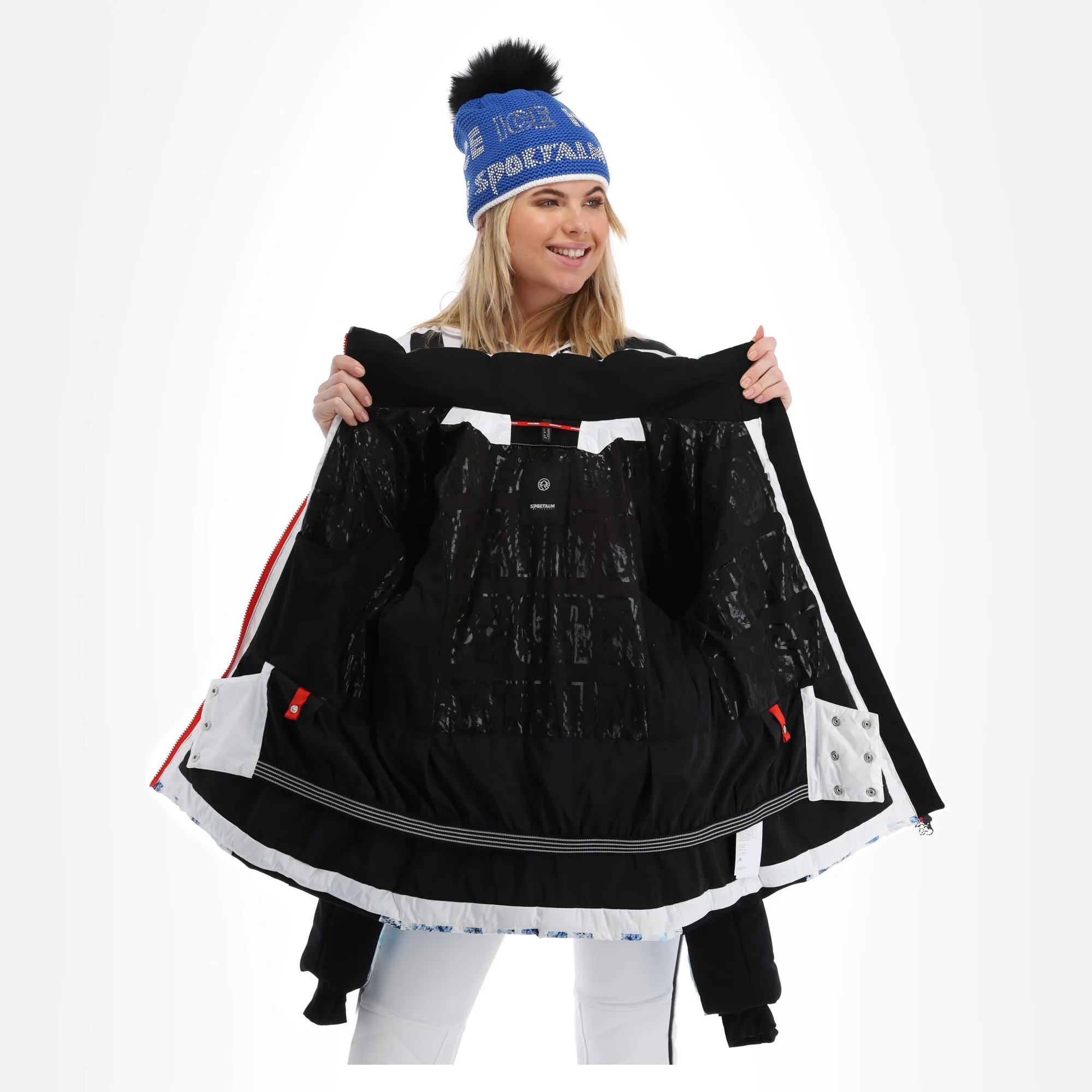 Sportalm Kitzbühel, 9820503185 Veste De Ski Femmes Optical Blanc 7 Sportalm Kitzbühel, 9820503185 Veste De Ski Femmes Optical Blanc – Image 5