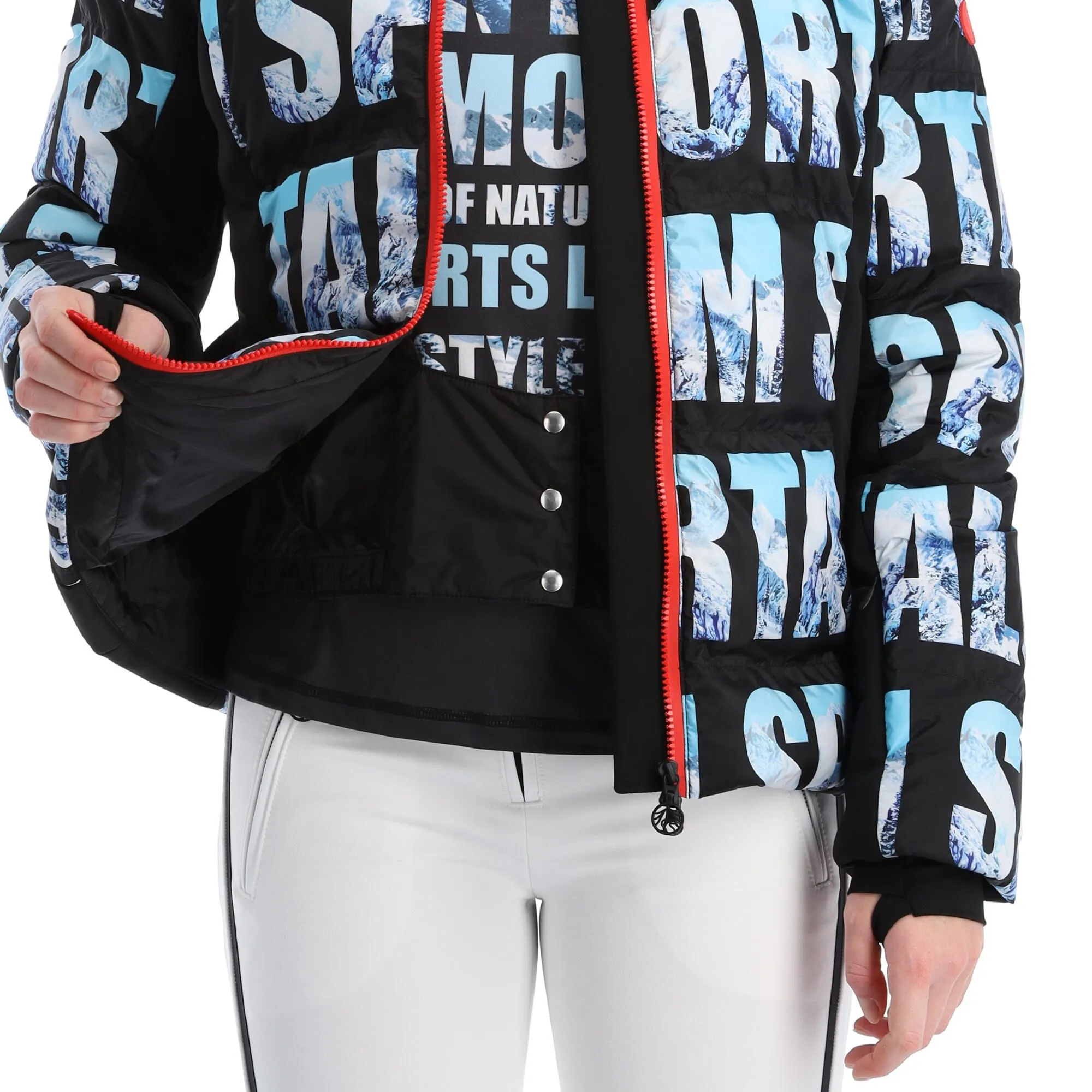 Sportalm Kitzbühel, 9820503185 Veste De Ski Femmes Noir 10 Sportalm Kitzbühel, 9820503185 Veste De Ski Femmes Noir – Image 8