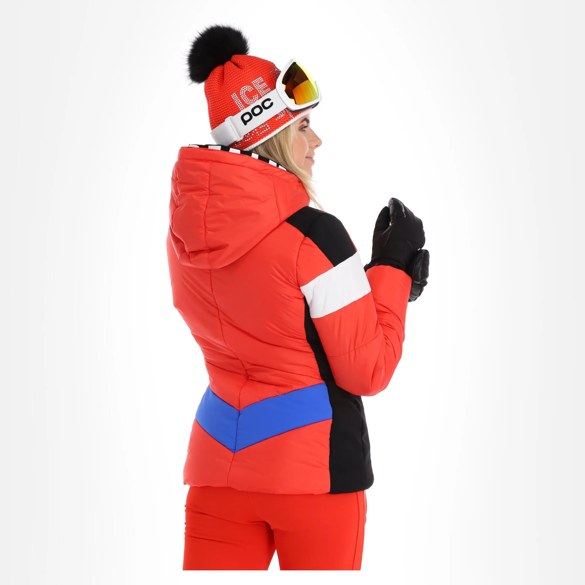 Sportalm Kitzbühel, 9820504189 Veste De Ski Femmes Carmine Rouge 4 Sportalm Kitzbühel, 9820504189 Veste De Ski Femmes Carmine Rouge – Image 2