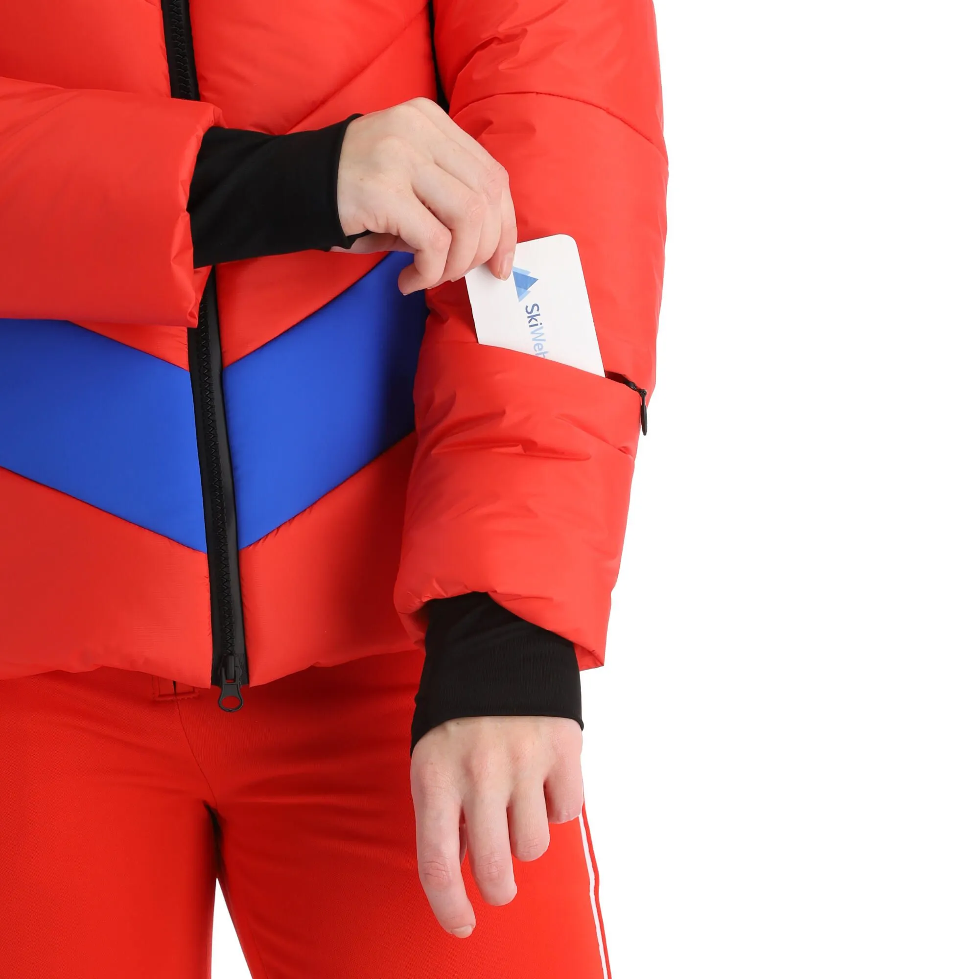 Sportalm Kitzbühel, 9820504189 Veste De Ski Femmes Carmine Rouge 9 Sportalm Kitzbühel, 9820504189 Veste De Ski Femmes Carmine Rouge – Image 7