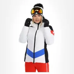Sportalm Kitzbühel, 9820504189 Veste De Ski Femmes Optical Blanc -ColourWear Soldes sportalm kitzbuhel 9820504189 aa jas gevoerd dames optical wit 22sport102v3 BI 04