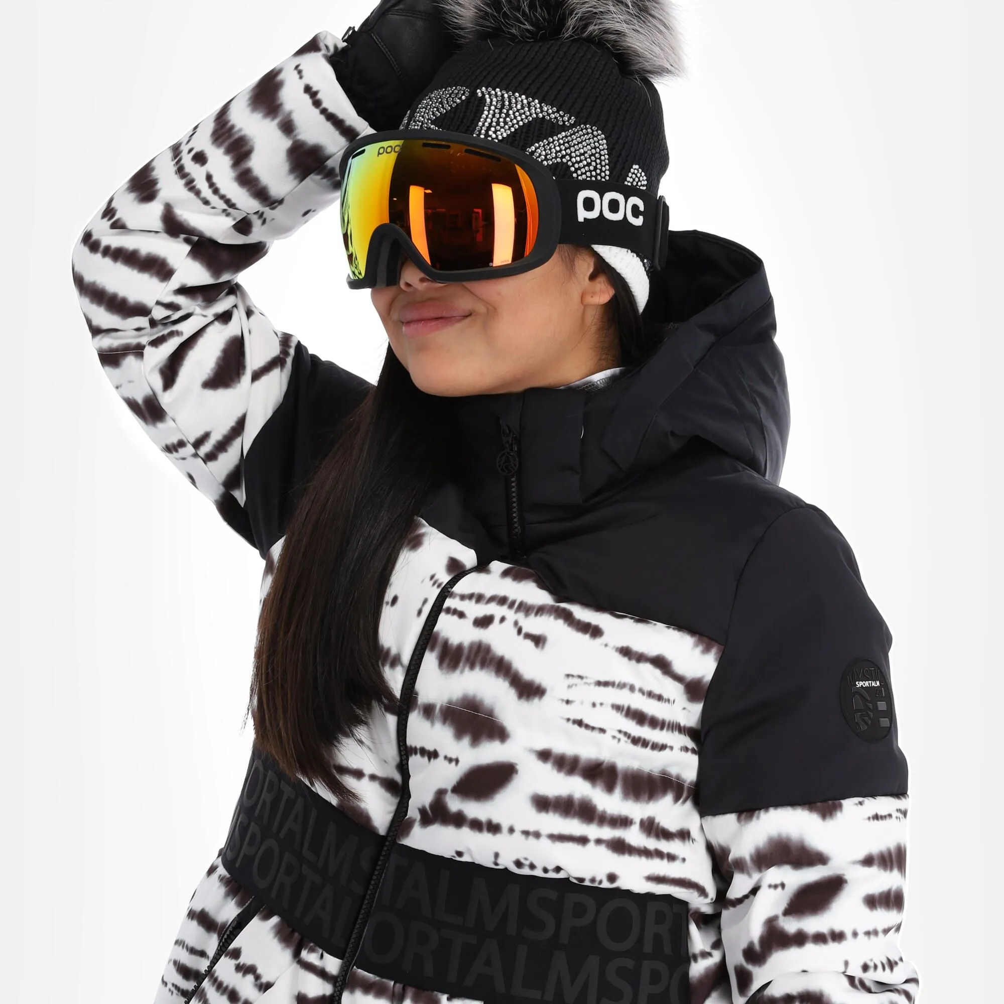 Sportalm Kitzbühel, 9820525141 Veste De Ski Femmes Optical Blanc 6 Sportalm Kitzbühel, 9820525141 Veste De Ski Femmes Optical Blanc – Image 4