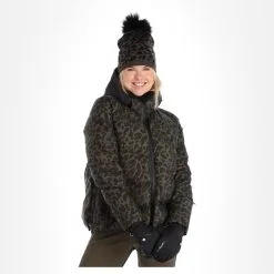Sportalm Kitzbühel, 9820552135 Veste De Ski Femmes Olive Noir, Vert -ColourWear Soldes sportalm kitzbuhel 9820552135 aa jas gevoerd dames olive groen 22sport105v1 BI 04