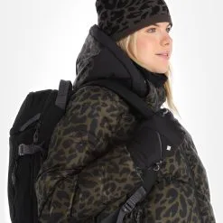 Sportalm Kitzbühel, 9820552135 Veste De Ski Femmes Olive Noir, Vert -ColourWear Soldes sportalm kitzbuhel 9820552135 aa jas gevoerd dames olive groen 22sport105v1 BI 05