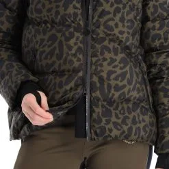 Sportalm Kitzbühel, 9820552135 Veste De Ski Femmes Olive Noir, Vert -ColourWear Soldes sportalm kitzbuhel 9820552135 aa jas gevoerd dames olive groen 22sport105v1 BI 10