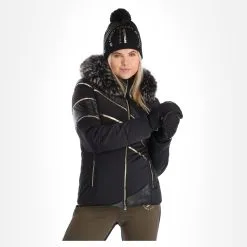 Sportalm Kitzbühel, 9820569147 Veste De Ski Femmes Noir -ColourWear Soldes sportalm kitzbuhel 9820569147 aa jas gevoerd dames zwart 22sport106v1 BI 04