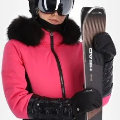 Sportalm Kitzbühel, 9820586191 Veste De Ski Femmes Azalea Rose -ColourWear Soldes sportalm kitzbuhel 9820586191 aa jas gevoerd dames azalea roze 22sport107v1 BI 05
