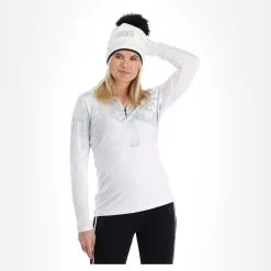 Sportalm Kitzbühel, 9823013758 Pull De Ski Femmes Optical Blanc
