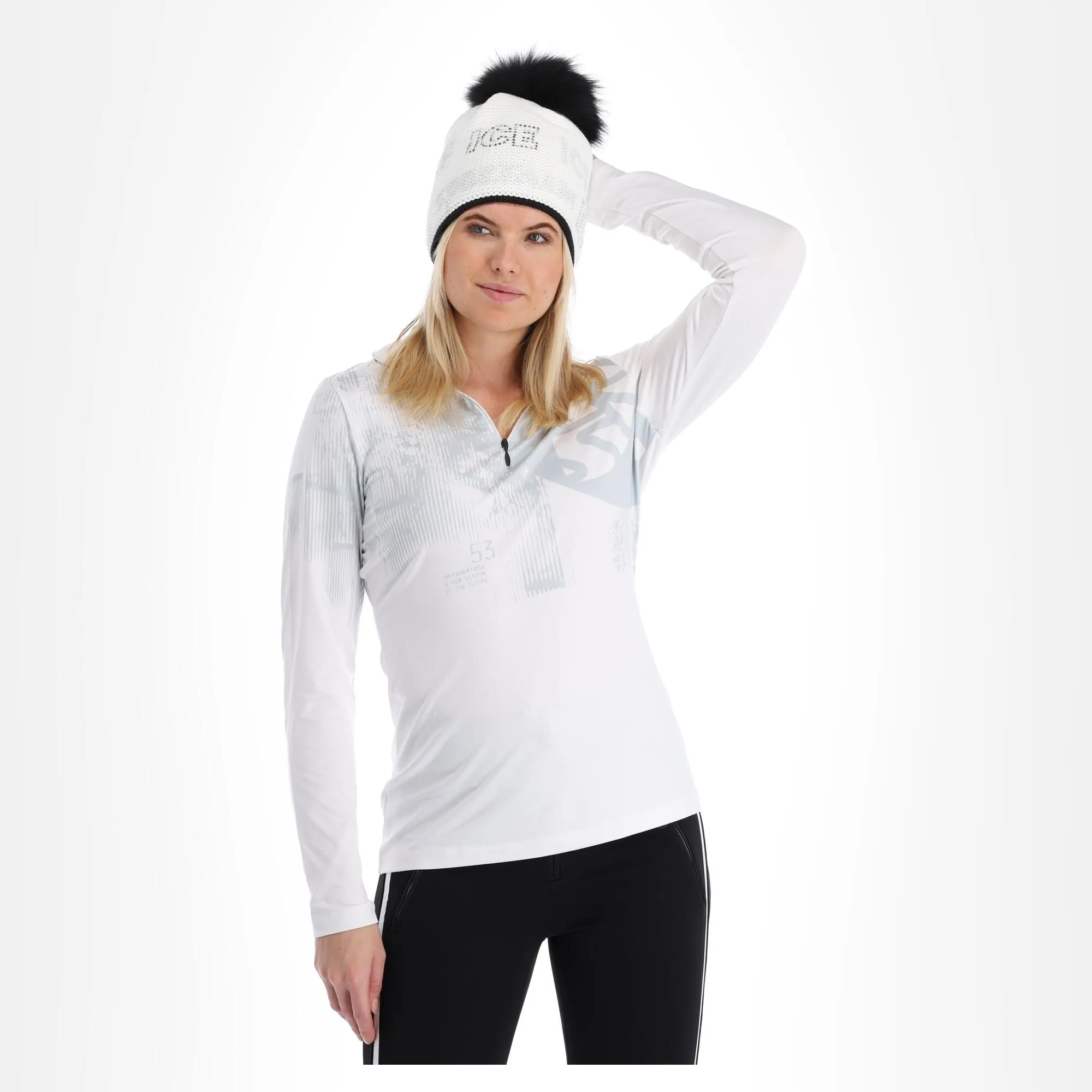 Sportalm Kitzbühel, 9823013758 Pull De Ski Femmes Optical Blanc 3 Sportalm Kitzbühel, 9823013758 Pull De Ski Femmes Optical Blanc