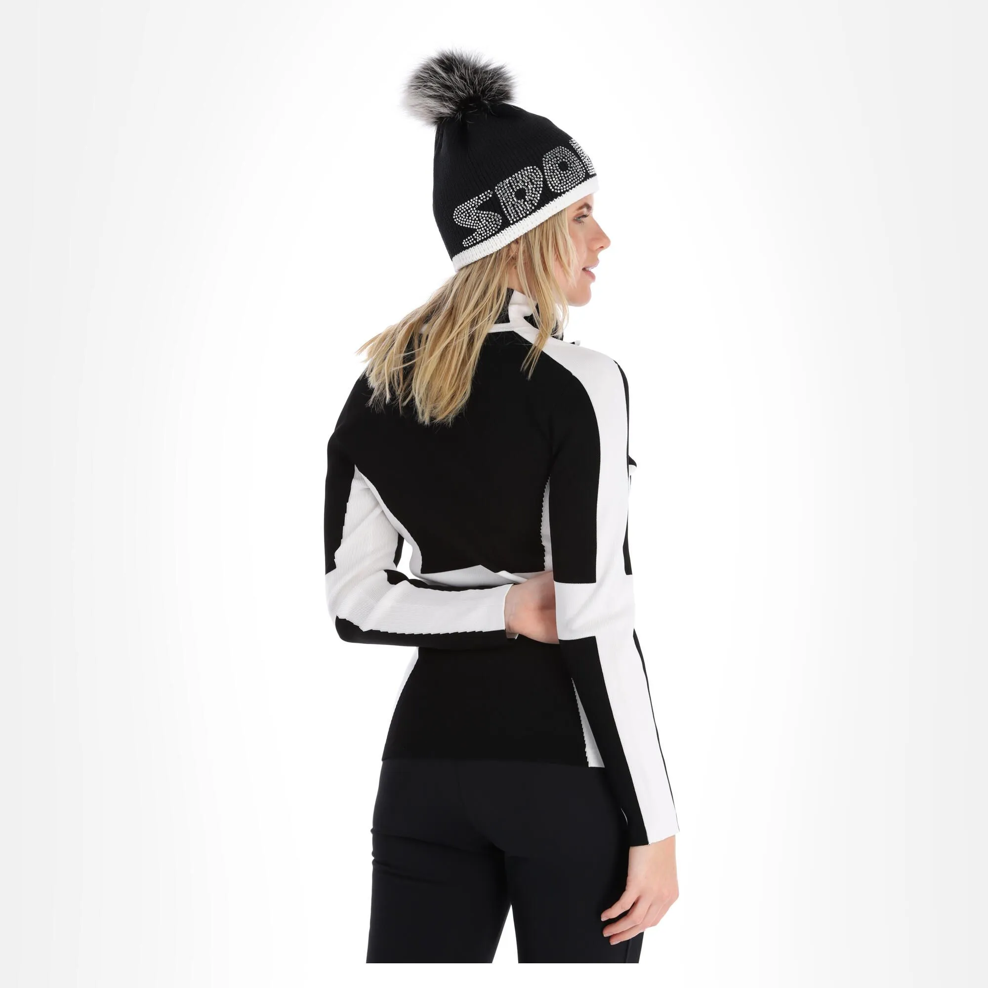 Sportalm Kitzbühel, 9824510801 Pull De Ski Femmes Noir 4 Sportalm Kitzbühel, 9824510801 Pull De Ski Femmes Noir – Image 2