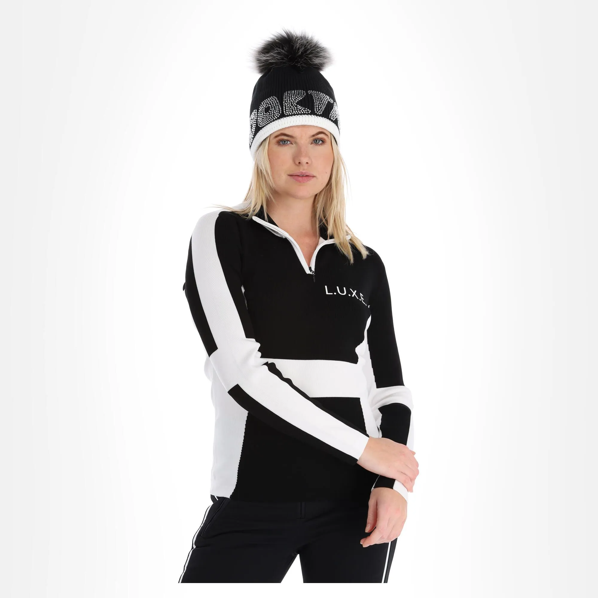 Sportalm Kitzbühel, 9824510801 Pull De Ski Femmes Noir 5 Sportalm Kitzbühel, 9824510801 Pull De Ski Femmes Noir – Image 3