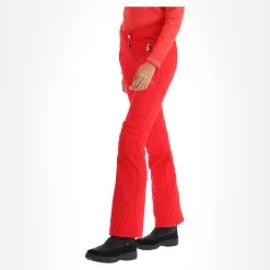 Sportalm Kitzbühel, Snow Pantalon De Ski En Softshell Femmes Crimson Rouge -ColourWear Soldes sportalm kitzbuhel snow bc skibroek softshell dames crimson rood BC21spo114a BI 04