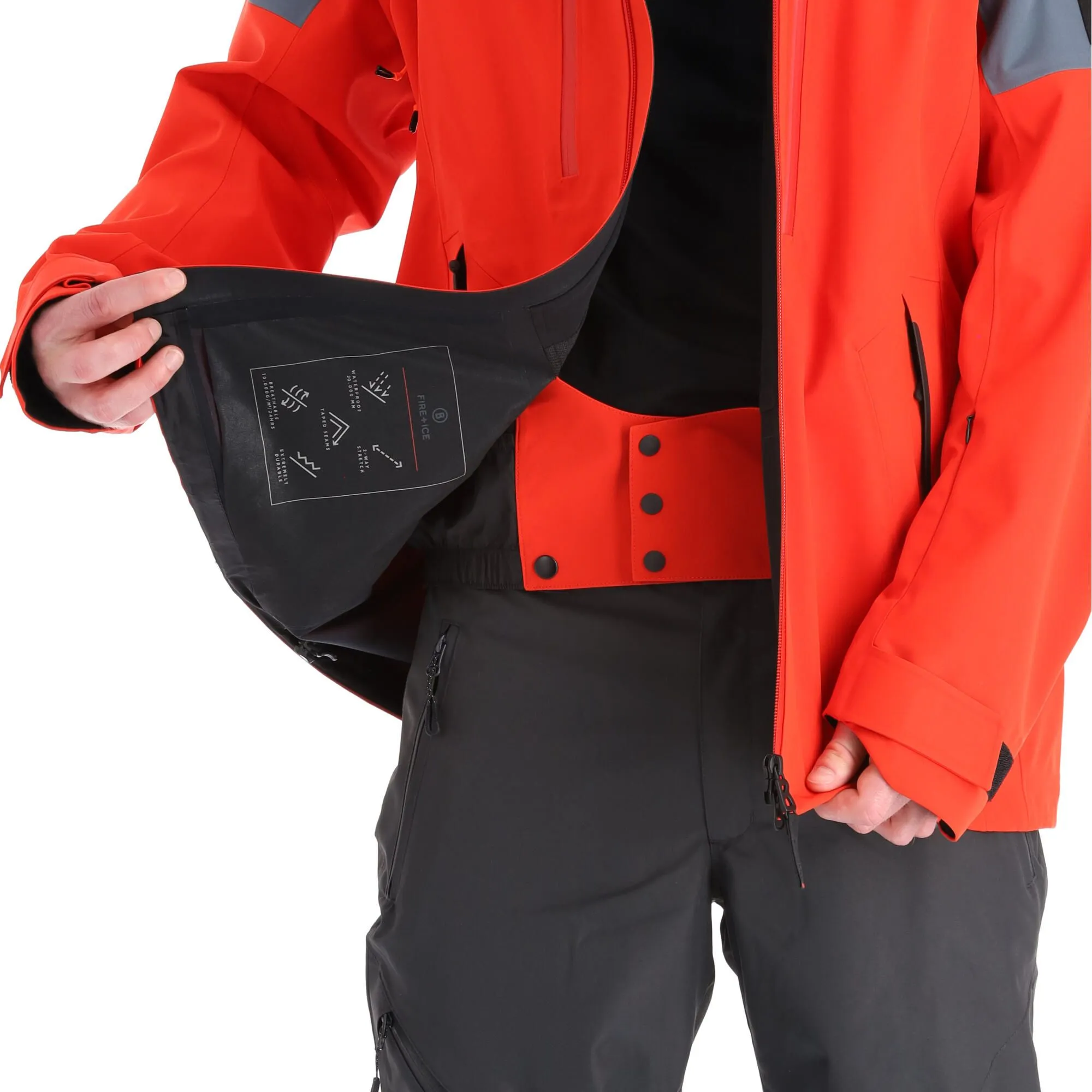 BOGNER FIRE+ICE Bogner Fire & Ice, Ted Veste De Ski Hommes Rouge 8 BOGNER FIRE+ICE Bogner Fire & Ice, Ted Veste De Ski Hommes Rouge – Image 6