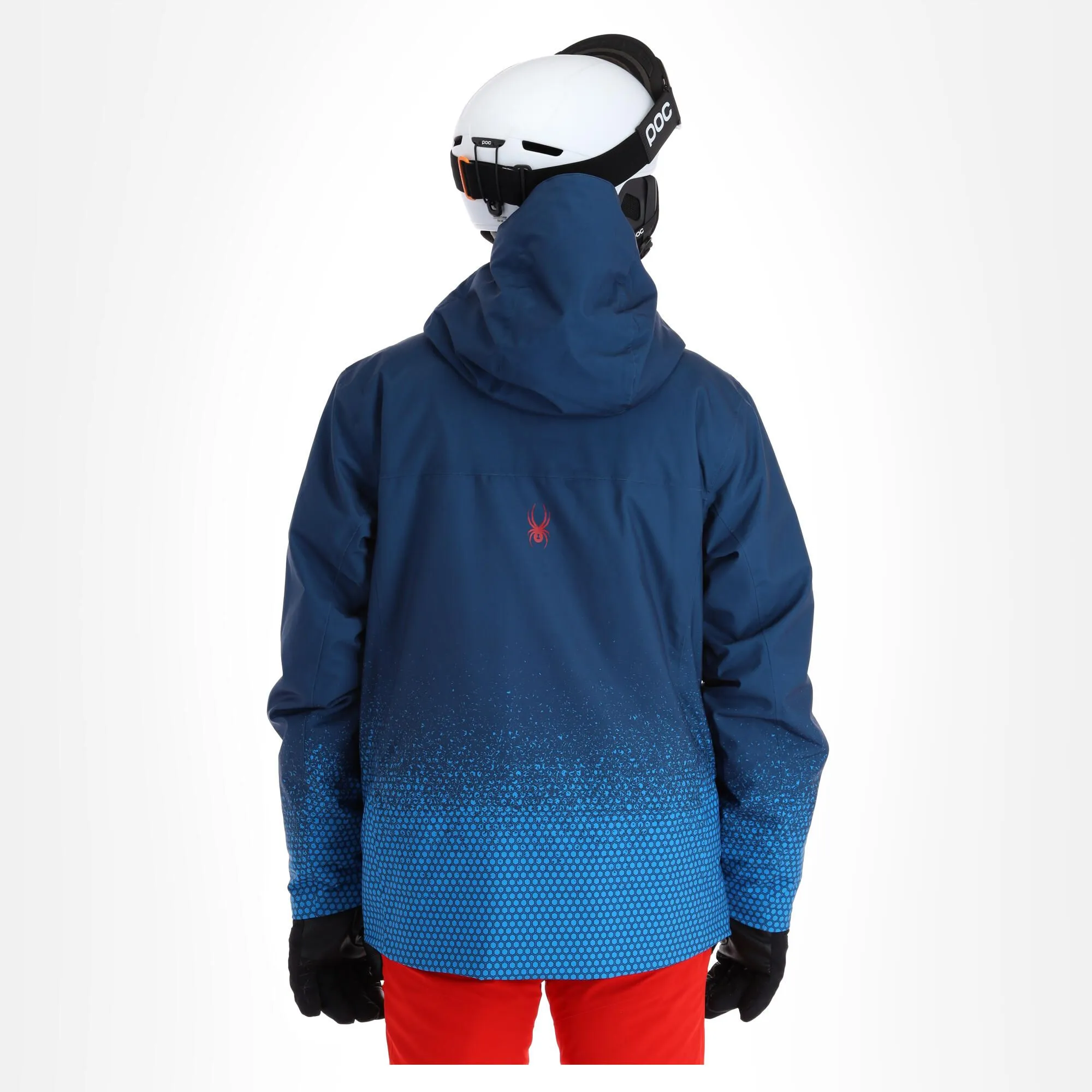 Spyder, Anthem Veste De Ski Hommes Faded Geo Collegiate Bleu 4 Spyder, Anthem Veste De Ski Hommes Faded Geo Collegiate Bleu – Image 2